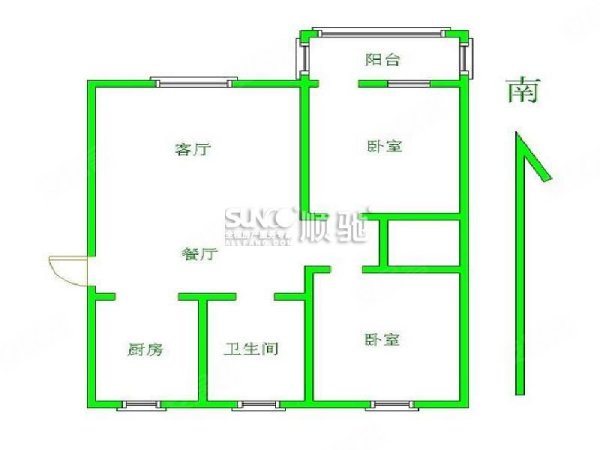 清扬御庭旁边 清扬新村二手房 2室2厅1卫 53万元 无锡58安居客