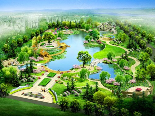 成都首个海绵城市公园 杉板桥公园设计方案基